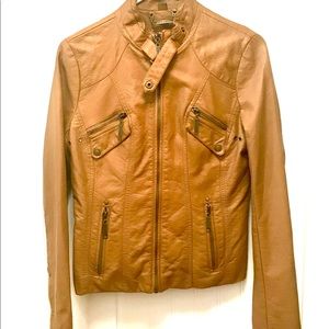 Jou Jou faux-leather jacket. Women’s small.